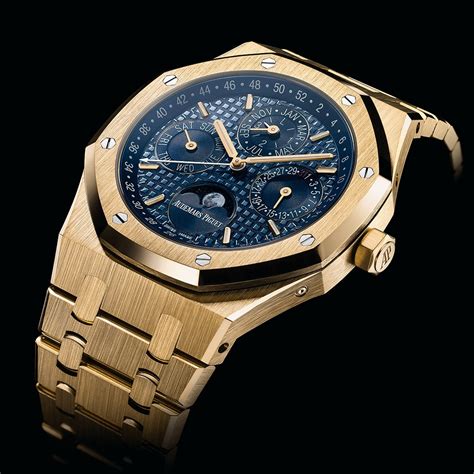 audemars piguet royal oak perpetual calendar skeleton in yellow gold|royal oak perpetual calendar 26579ce.